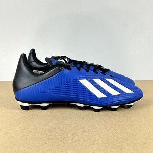 Adidas X 19.4 Soccer Cleats Mens Size 7.5 Blue Black White